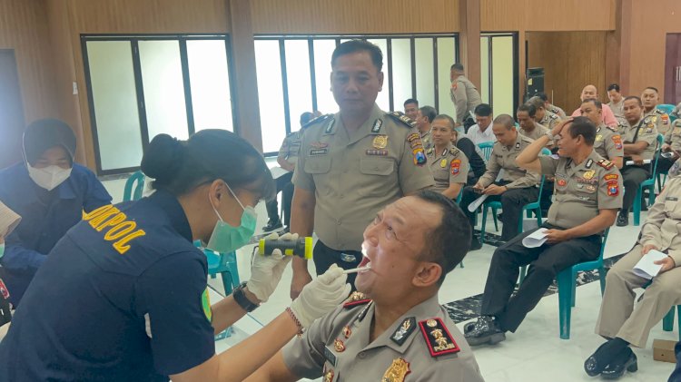 Polresta Sidoarjo Gelar Cek Kesehatan Gratis Anggota Sambut Hari Bhayangkara ke-80