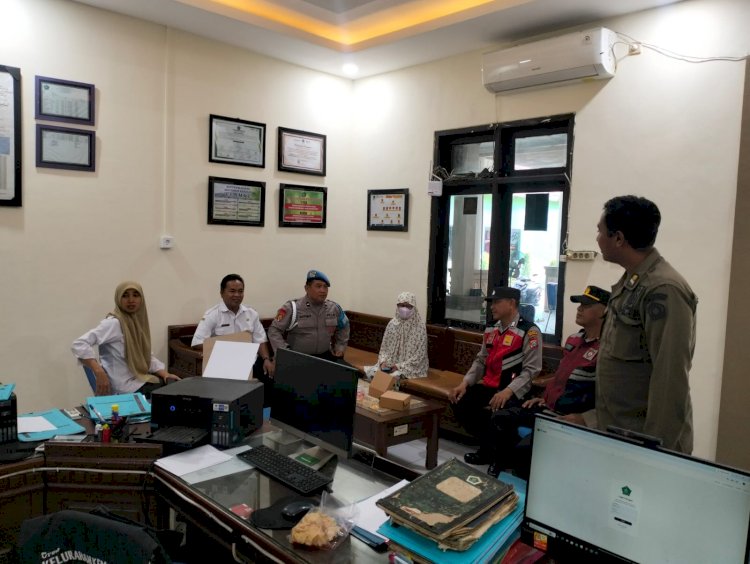 Respons Cepat Hotline 110, Polsek Krian Berhasil Pertemukan Anak Hilang dengan Orang Tuanya