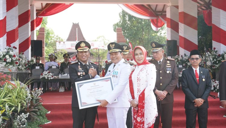 Dirgahayu RI ke-81, Polresta Sidoarjo Raih Penghargaan Bupati atas Peningkatan Layanan Perempuan dan Anak