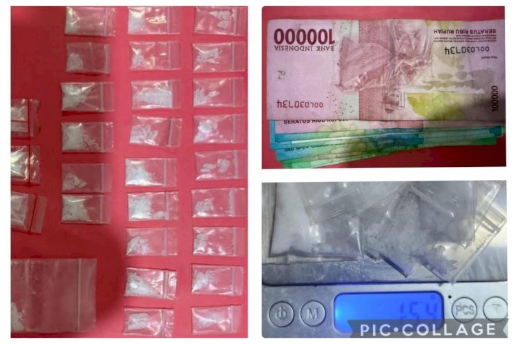 Polres Pelabuhan Tanjung Perak Ungkap Peredaran Narkoba, Satu Tersangka dan 28 Poket Sabu Diamankan